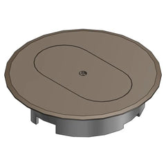 Carlon E97DSB Cover for Round Floor Box Diameter 5.69 Inches Replacement MPN