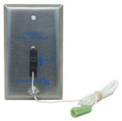 Edwards Signaling 6537 CFA Series Emergency Pull Cord Switch 125V: 3A AC, 0.5A DC