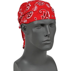 Ergodyne 12325 Chill-Its 6710 Evaporative Cooling Triangle Hat Red Western One Size