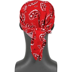 Ergodyne 12325 Chill-Its 6710 Evaporative Cooling Triangle Hat Red Western One Size