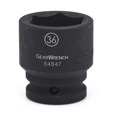 Gearwrench 84841 3/4 Drive 30mm Standard Impact Socket 6 Points Replacement MPN