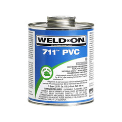 IPS Corporation 10119 Weld-On 10119 Quart 711 Heavy Duty PVC Cement Gray 32 Oz