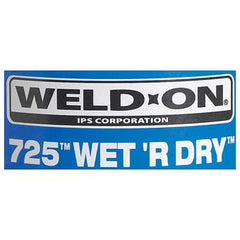 IPS CORPORATION 10166 Aqua Blue 725 Medium-Bodied Wet 'R Dry PVC Cement