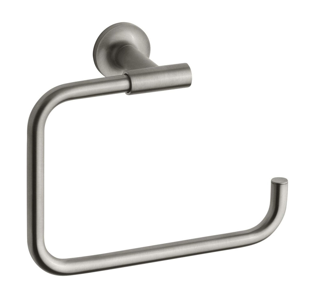 KOHLER 087206870477 Purist Towel Ring Brushed Nickel K-14441-BN