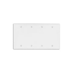 Leviton 88064 Leviton Faceplate, Blank, 4 Gangs, Replacement MPN