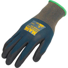 MAPA Professional 500417 Ultrane 500 Grip & Proof Nitrile Palm Coated Gloves Lt Weight 1 Pair Size 7