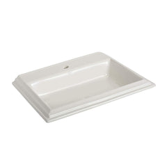 Mansfield 046587185020 254-4WHT Brentwood White 4 Center Drop In Lavatory