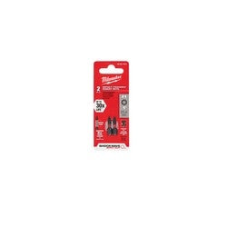 Milwaukee 48-32-4431 SHOCKWAVE 2-Piece Impact Phillips #1 Insert Bits (2 Pack)