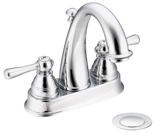 Moen 6121 Two-Handle Bathroom Faucet Chrome