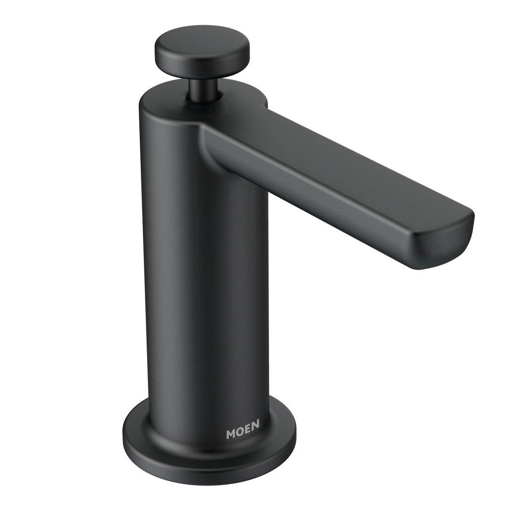 Moen S3947BL Soap Dispenser in Matte Black