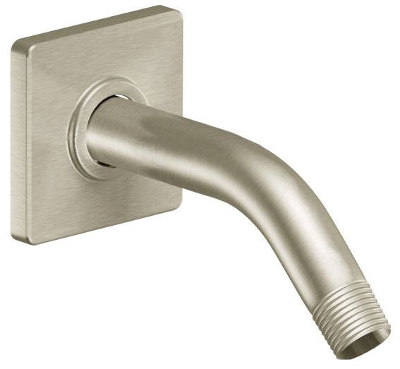 Moen S133BN 90 Degree Shower Arm 8 Inch Brushed Nickel