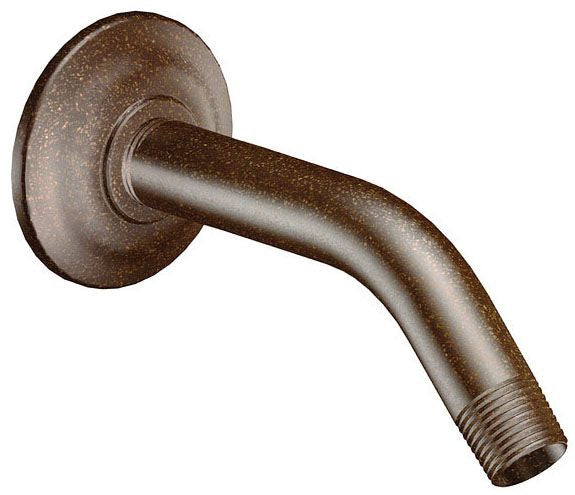 Moen S122ORB Shower Arm & Flange Oil Rubbed Bronze 8 Inch S122ORB