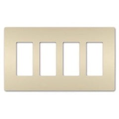 Pass & Seymour RWP264LA Radiant Wall Plate 4G Light Almond Replacement MPN