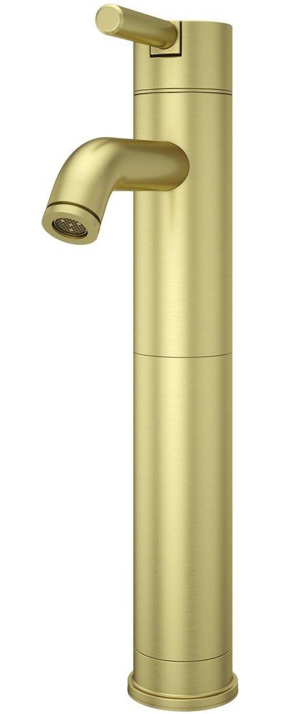 Pfister LG40NBG00 Contempra Single Control Vessel Bathroom Faucet, Brushed Gold