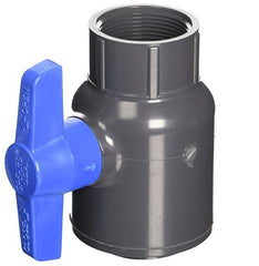 SPEARS MANUFACTURING 2621-015G1/20 1 1/2 Thread x Thread PVC Ball Valve