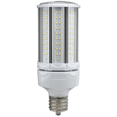 SATCO S39394 Non-Dimmable Replacement Light Bulb, 54 W, Mogul Extended LED Lamp, Corn Cob Shape, 7722 Lumens