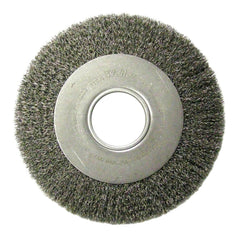 Weiler 06120 Wheel Brush - 8 in Diameter, 1 in Width, 4500 RPM