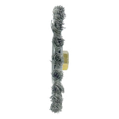 Weiler 08776 Roughneck Wheel Brush - 6 in Diameter - 1/2 in Width - 12500 RPM