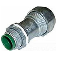 Bridgeport Fittings 595-DC2 Mighty-Seal MC/TECK Cable Connector with PVC Jacket Zinc Die Cast 12/2 to 10/3