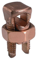 BURNDY KS27 Copper Split Bolt, Cu: 1 AWG-3/0 AWG (Str) (Run & Tap)