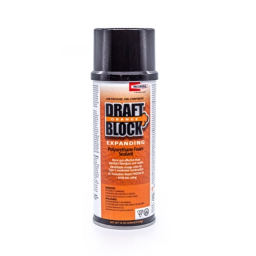 Rectorseal 96495 Draft-Block Orange Aerosol, 12 oz.