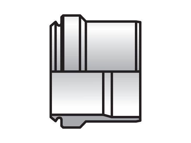 Parker 10TU-S Ferulok Nut, Ferrule, Locknut TU