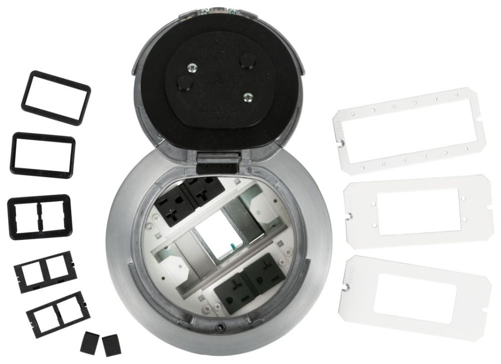 Wiremold 6ATC2PAA 6 Prewired Surface Style Assembly