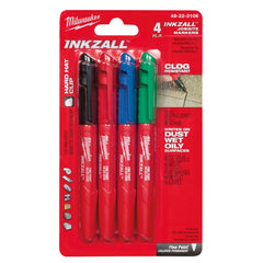 Milwaukee 48-22-3106 INKZALL Fine Point Colored Markers