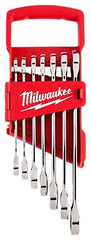 Milwaukee 48-22-9406 7Pc Ratcheting Combination Wrench Set - SAE