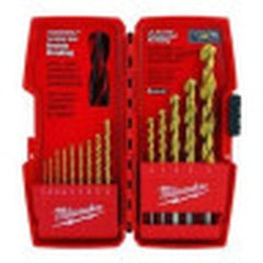 Milwaukee 48-89-0011 14 Piece Titanium Coated Twist Drill Bit Set