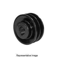 IDC Select 2BK040H Multiple Groove Sheave H Type Bushing 2 Grooves Suitable For Use With 3L 4L 5L A & B Belts