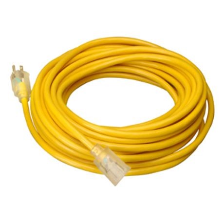 Cord 02587-88-02 Extension Cord 12 ga/3 Conductor 25 ft NEMA 5-15P Plug 125 Volts