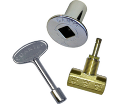 DANTE PRODUCTS CP.BVS2.CR.B Brass Ball Valve Bulk Combo Pack