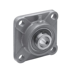 IDC Select IDCUCF208-40MM IDC UCF208-40MM UCF Standard-Duty Flange Mount Ball Bearing Unit, 40 mm Dia Bore, 102 mm L Bolt Center-to-Center, 4-Bolt Square Flange Mount