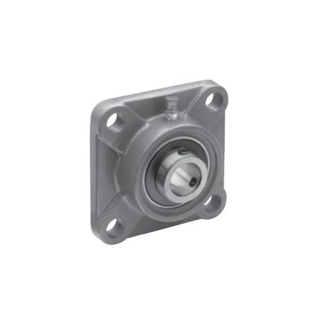 IDC Select UCF206-20 Flange Mounted Bearing, UCF, Set Screw Locking Design, 1.25 in Bore Diameter