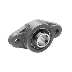 IDC Select UCFL206-19 Flange Mounted Bearing, UCFL Standard Duty 2-Bolt, 1.1825 in Bore Dia