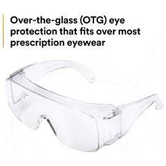 3M TGV01-100 Tour-Guard V Protective Eyewear Clear Bulk Pack 100 ea/case