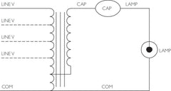 Advance 71A6051001D 400W MH Ballast Kit