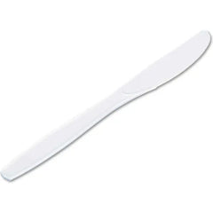 Dixie DXEKH217 Knives, Plastic, White, 1000/Carton