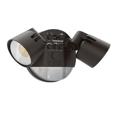 Lithonia Lighting HGXLED2RHALOSWW2PEWH LED Security Flood Light, 15 to 25 W, 80 CRI, 1800 to 2750 Lumens, Dusk-to-Dawn Operation