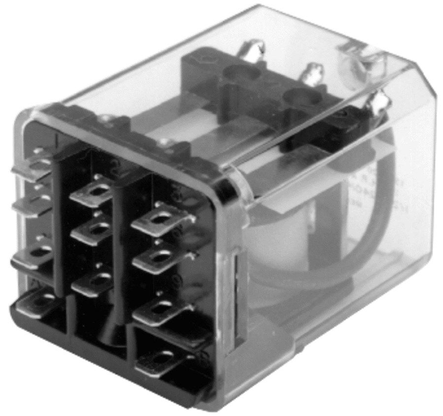 MARS 43056 24 V 11 A Triple Pole Double Thread Relay