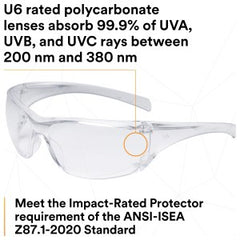 3M 11819-00000-20 Virtura Protective Eyewear Clear Lens