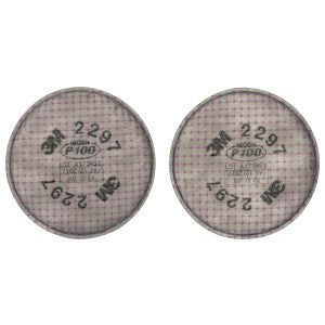 3M 2297 Advanced Particulate Filter P100 with Nuisance Level Organic Vapor Relief 100 EA/Case