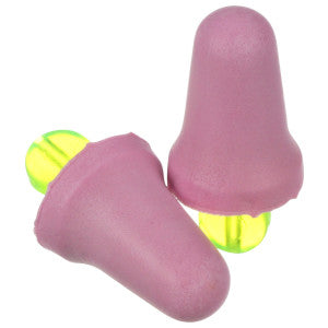 3M P2000 No-Touch Foam Earplug Polyurethane Purple Push-to-Fit Foam Shape One Size