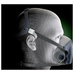 3M 7501 Half Facepiece Reusable Respirator Small 10 EA/Case