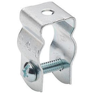 Bridgeport Fittings 2170 Conduit Hanger With Bolt and Nut Zinc Plated Steel Size 7 For 3 in Rigid or EMT Conduit