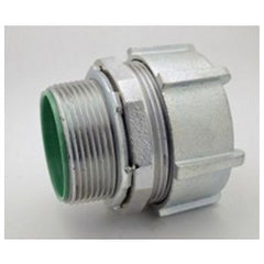 Bridgeport Fittings 256-USI American-Made Compression Connector Malleable Iron Insulated 105 Degree C EMT Conduit 2-1/2 in.