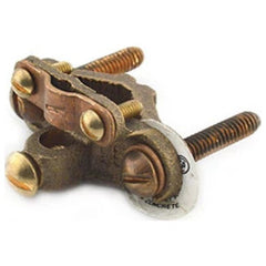 Bridgeport Fittings DB-1308 Bronze Direct Burial Ground Clamp 1/2 to 1 in.