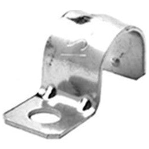 Bridgeport Fittings 925-S Conduit Strap 1-Hole EMT Steel 2 in.