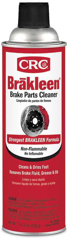 crc 05089 brakleen brake parts cleaner 20 oz aerosol can